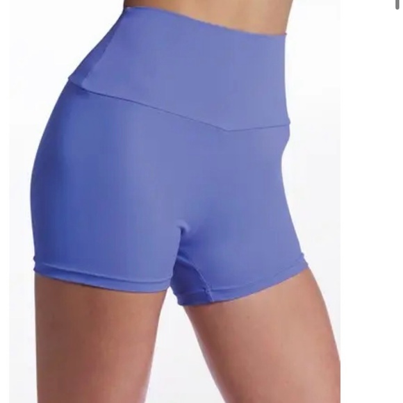Aritzia Pants - Aritzia TnAction- Periwinkle High-Waisted Biker Short. Size: small